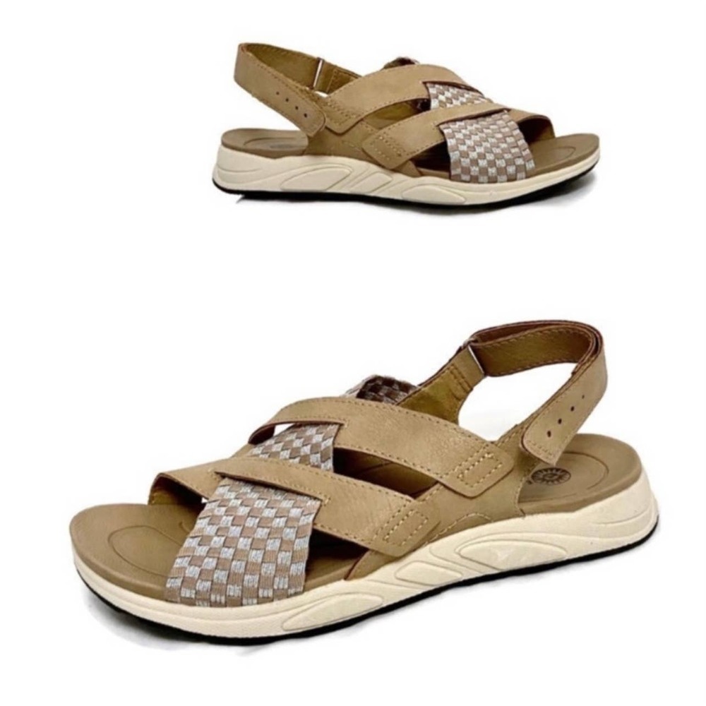 Earth Spirit Sandals Size 11 adjustable Beige